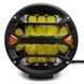 Фара робочого світла DriveX WL R-101 DLX 7 SP+DRL 18L-90W OSR 9-32V (Spot-точка + габарит) 109143 фото 2