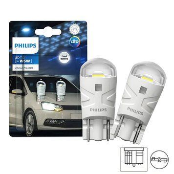 Світлодіодні лампи Philips Ultinon Pro3100 Т10 12V 6500K Білі (11961CU31B2) 109077 фото