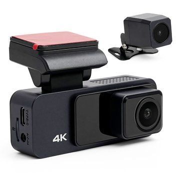 Відеореєстратор Cyclone DVF-93 3" IPS 4К Pro Wi-fi + Rear camera 12-24V 124500 фото