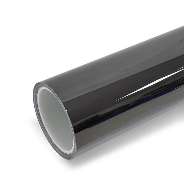 Бронь пленка полиуретановая светло серая Smoky Black ТРH 30х100см 140мкм Атигравийная,Гидрофобная 107575 фото