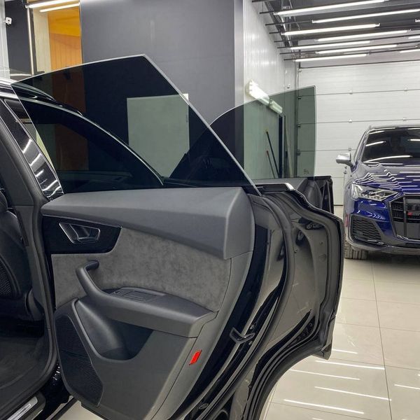 Плівка тонувальна Brawix Charcoal 35% ширина 0.91 м (металізована серія 2 mil) 122772 фото