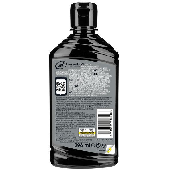 Поліроль-реставратор шин та пластику Turtle Wax HS Trim Restorer з керамікою та акрилом 300мл (53869 124089 фото
