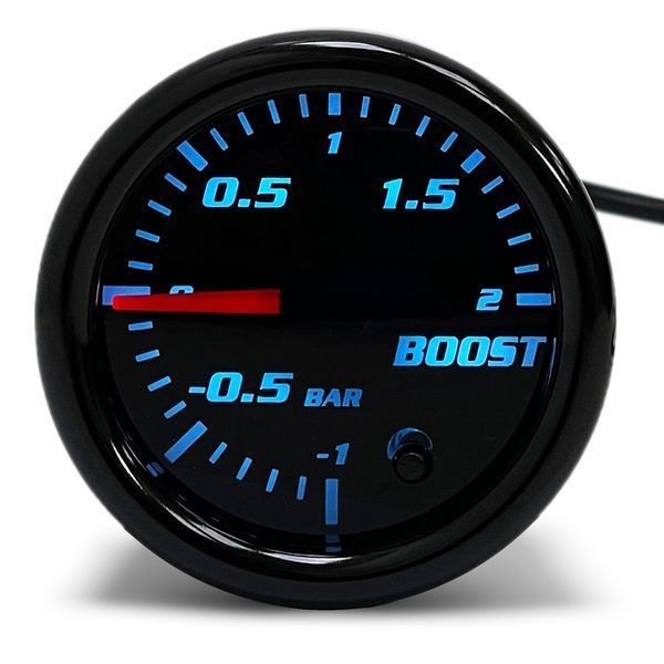 Датчик давление турбины Ket Gauge 5207 RGB Black 52 мм 109683 фото