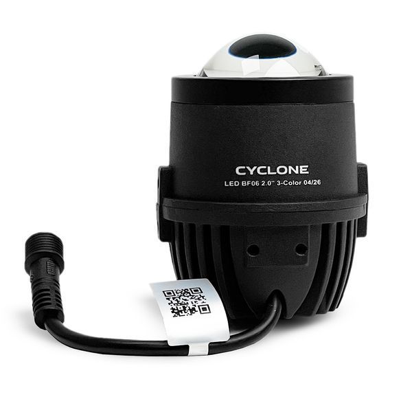 Лінзи світлодіодні Cyclone Bi-Led BF06 2.0" 35/42W 3000K, 4300K, 6000K 3Color 9-16V (2 шт.) 123113 фото