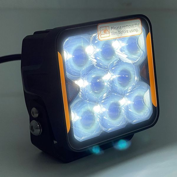 Світлодіодна фара StarLight SL-W0240S 40W біле дальнє світло + DRL 5700K 4800Lm 12-24V 124622 фото