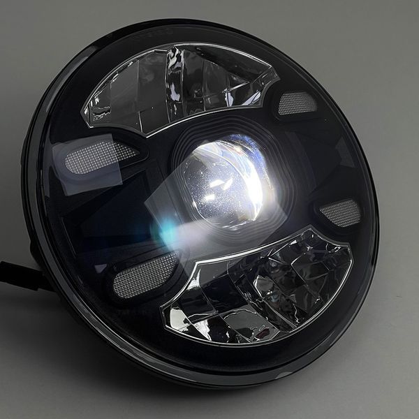 Світлодіодні фари DriveX WL G-01 7" 26/46W H/L STM - DRL W+Y 124006 фото