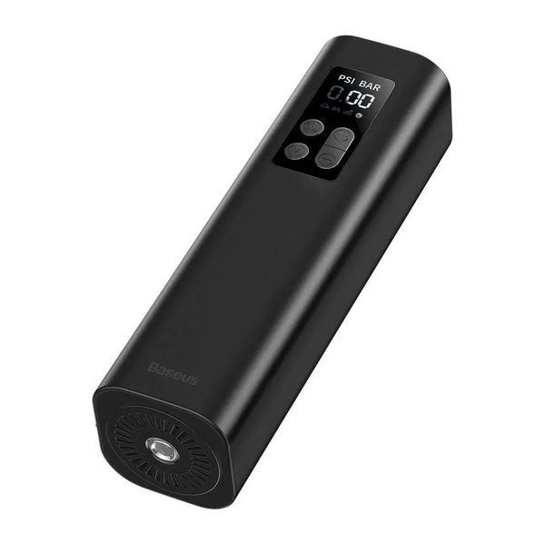 Портативный компрессор для автомобиля Baseus Super Mini Inflator Pump 150PSI (CRCQ000001) Black 106433 фото
