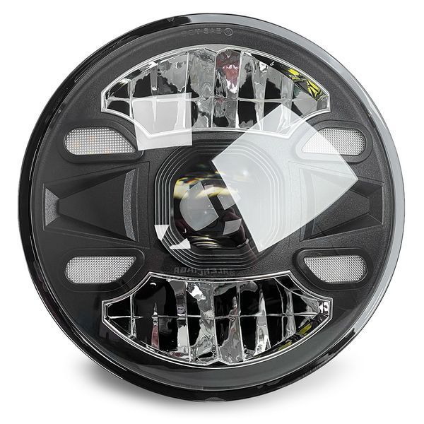 Світлодіодні фари DriveX WL G-01 7" 26/46W H/L STM - DRL W+Y 124006 фото