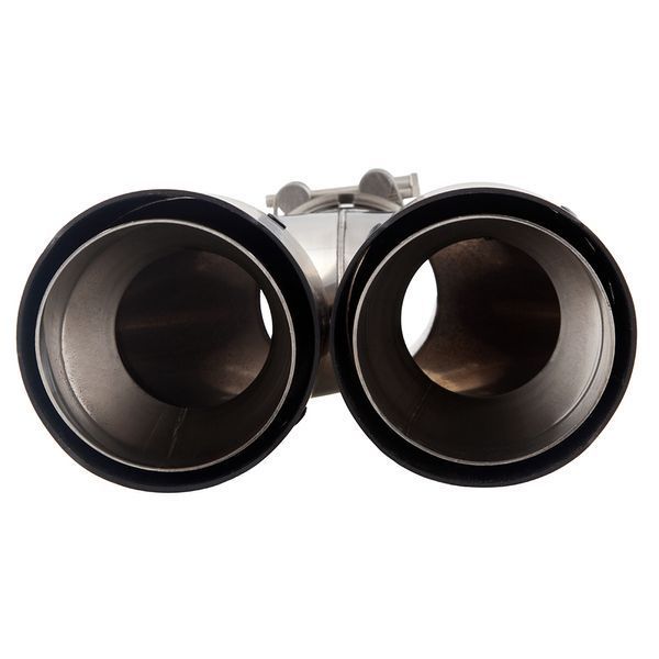 Насадка глушника Akrapovic VT НГ-1135B Matte Подвійна 64-89мм 122731 фото