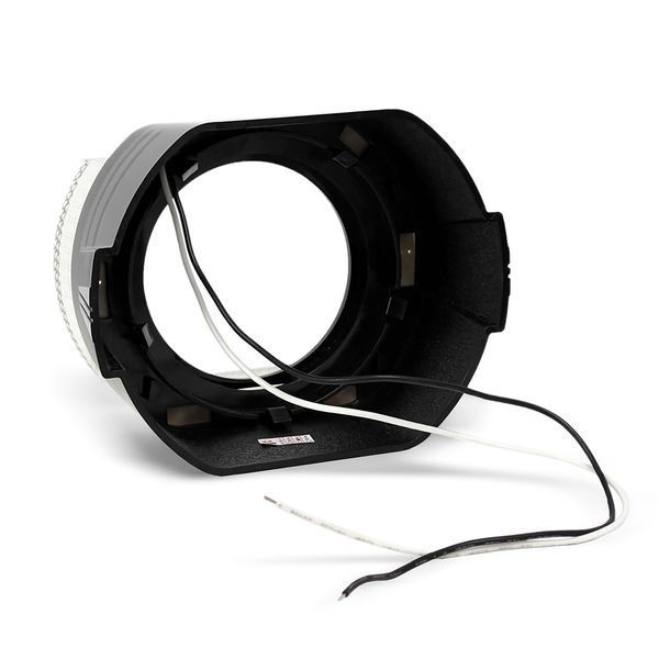 Маска Guarand под линзы 5D Angel Eyes 3,0 дюйма LED U-тип Black Style Белый (i6-U30-W) 122207 фото