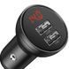 Автомобильное зарядное Baseus Digital Display Dual USB 4.8A 24W Cable 3 in 1 (TZCCBX-0G) Black 103752 фото 3
