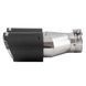 Насадка глушника Akrapovic VT НГ-1135B Matte Подвійна 64-89мм 122731 фото 2
