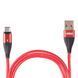 Кабель Voin 6101M RD USB - Micro USB 3А 1м магнитный Red (быстрая зарядка, передача данных) (VC-6101M RD) 108630 фото 2