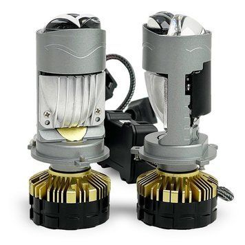 Автолампи світлодіодні Mini лінзи Guarand AM37 Н4 45/65W 6000K 16000Lm 12V (2 шт.) 123397 фото