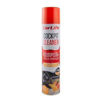 Полироль для торпеды CarLife Cockpit Cleaner Мультифрукт 320ml (CF326) 103963 фото