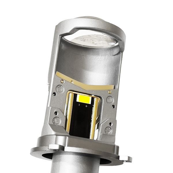 Світлодіодні Mini лінзи EvroAuto Light X L12 H4 50/70W 5000K 12000Lm +500% 12-24V (2 шт.) 121660 фото