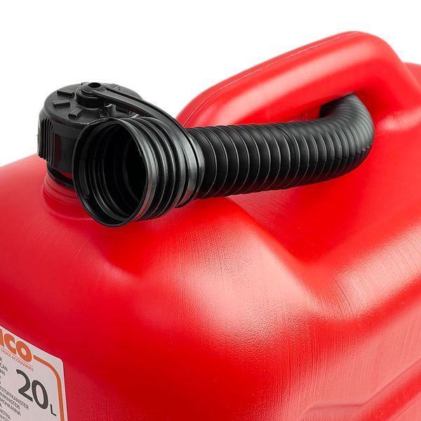 Каністра пластикова Hico 20л. (Зі шлангом) Червона KAN003R 124628 фото