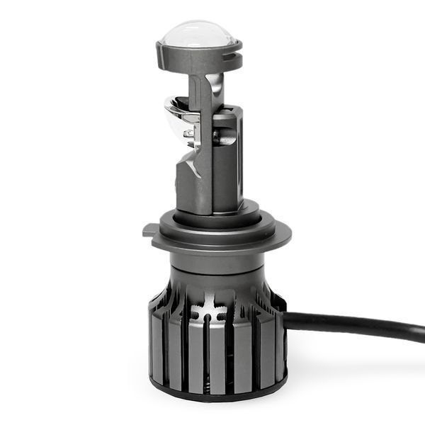 Світлодіодні Mini лінзи EvroAuto Light X L10 H7 CAN 55W 5000K 10000Lm +350% 12-24V (2 шт.) 121658 фото