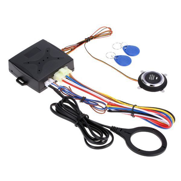 Кнопка запуска двигателя Старт Стоп Smart System с иммобилайзером RFID 107961 фото