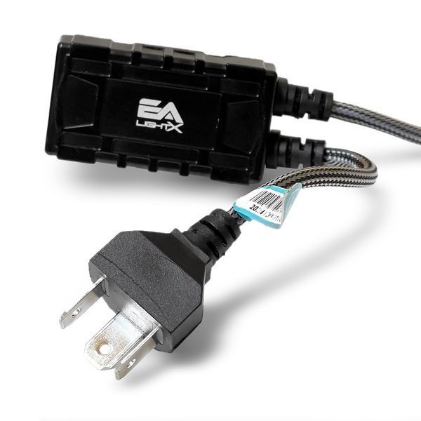 Світлодіодні Mini лінзи EvroAuto Light X L12 H4 50/70W 5000K 12000Lm +500% 12-24V (2 шт.) 121660 фото