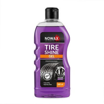 Чернение для шин гелевый Nowax Tire Shine Gel 500ml (NX00010) 124009 фото