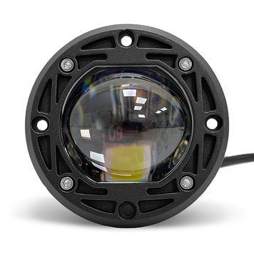 Фара диодная Лидер (Bi) S-28 белый свет 15W+ желтый свет 15W (1 шт) 106498 фото