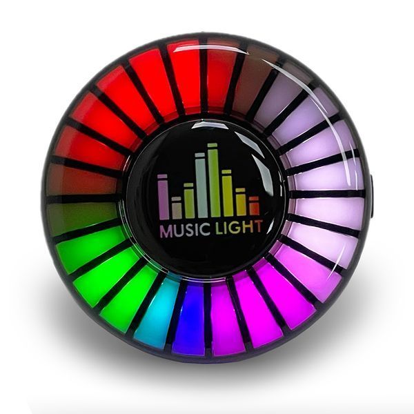 Ароматизатор светодиодный RGB Music Lights Black 108927 фото