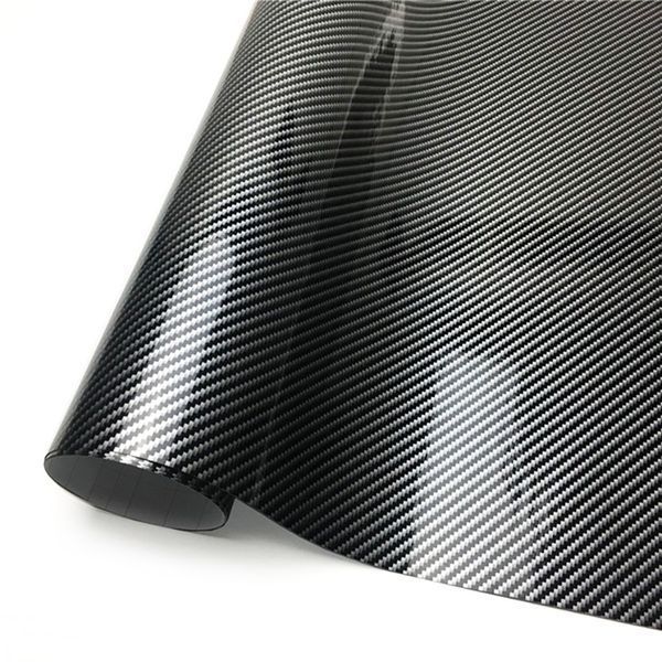 Карбоновая пленка Тайвань 6D Carbon 160 микрон Черная (CL-6DCF-01) 122085 фото