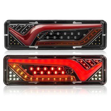 Ліхтарі задні світлодіодні Rear Lamp Bird mini 12V 30х9 cм (комплект 2шт.) 124390 фото