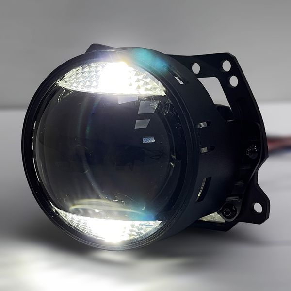 Лінзи Guarand Bi-LED 3.0" Drl-Turn 50W-62W 12V 5500K 10000Lm (2 шт) 109789 фото