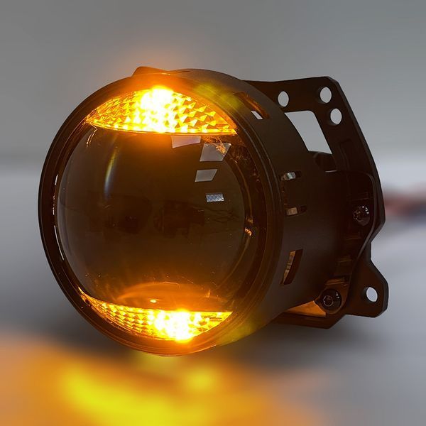 Лінзи Guarand Bi-LED 3.0" Drl-Turn 50W-62W 12V 5500K 10000Lm (2 шт) 109789 фото