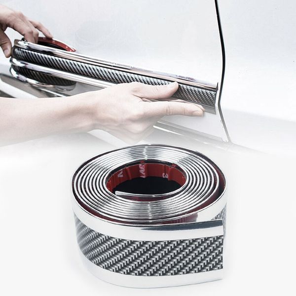 Молдинг гумовий універсальний CARBON-CHROME (ширина 5см) - 1м 76006 фото Молдинг гумовий універсальний CARBON-CHROME (ширина 5см) - 1м 76006 фото