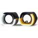 Маска Guarand под линзы 5D Angel Eyes 3,0 дюйма LED L-тип Black Style Белый-Желтый 122203 фото 1