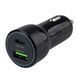 Автомобільний зарядний пристрій Voin C-51210Q 51W, 1USB QC3.0 18W + 1PD 33W, 12/24V 120259 фото 1