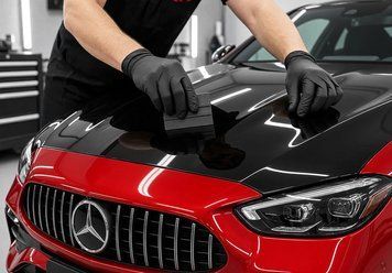 Автомобільна плівка Dark Premium Film G260402 основа - PET 165мкм Чорний глянець 152см. 124648 фото