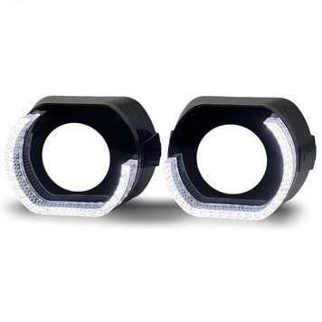 Маска на линзы 5D Style Angel Eyes R7-L 3.0" 12V 6000K White (2шт.) 123212 фото