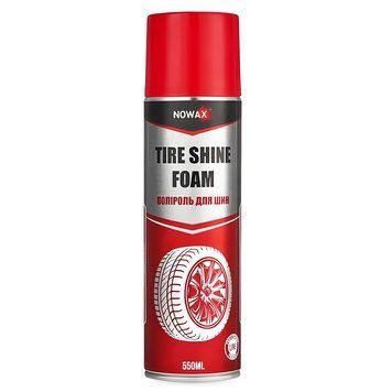 Поліроль для шин Nowax Tire Shine Foam 550ml NX55120 58184 фото
