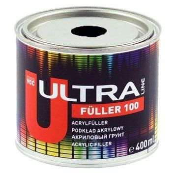 Грунт акриловий Novol Ultra Line Fuller 100 5+1 Чорний 0,4л. (90260) 95686 фото