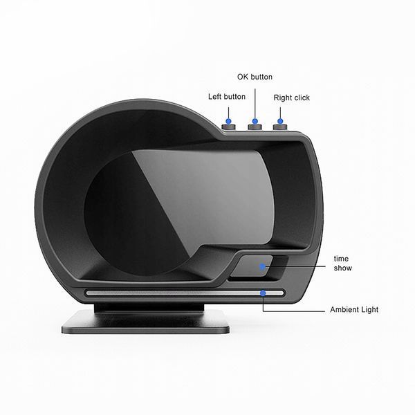 Автомобільний цифровий смарт-датчик OBD2 + GPS Smart A501 124076 фото