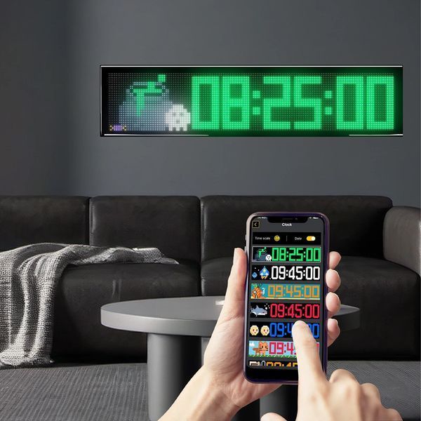 Світлодіодний гнучкий LED панель-екран RGB App Control 20 х 48 см (32x96) 122966 фото