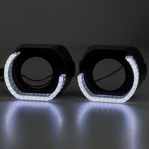 Маска на линзы 5D Style Angel Eyes R7-L 3.0" 12V 6000K White (2шт.) 123212 фото