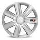 Колпаки колесные Elegant GTX carbon - Silver R14 123440 фото 1