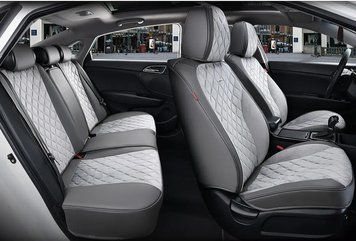 Авточохли 5D - Elegant Sorrento 700153 Сірий (алькантара + еко-шкіра) 121773 фото