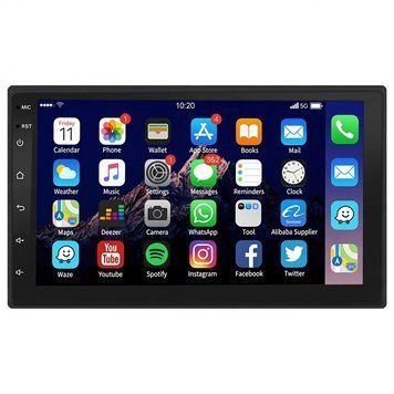 Автомагнітола Guarand T100 7" IPS 2/32GB GPS 4CF CarPlay/Android Auto Android 13 124207 фото