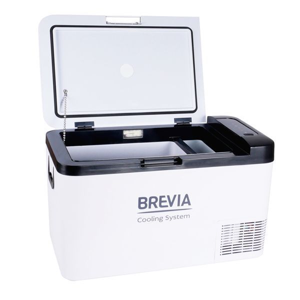Автомобільний холодильник компресорний Brevia Cooling System 25л Білий (22210) 107751 фото