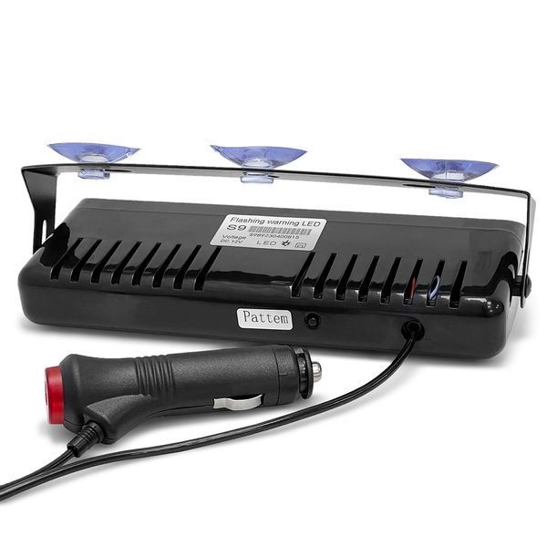Стробоскоп на лобовое стекло S9 6LED W (белый) 108815 фото