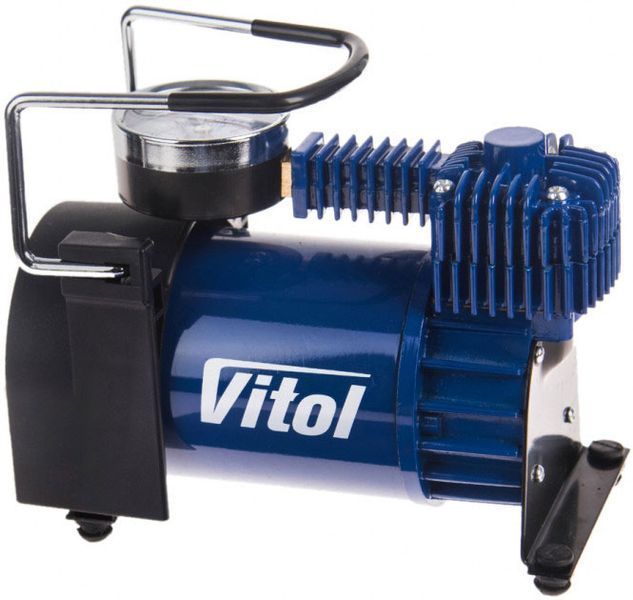 Компрессор ViTOL К-50 R13-R16 15Amp 40л прикуриватель (К-50) 74256 фото