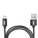 Кабель Voin 1801L USB - Lightning 3А 1m Black (CC-1801L BK) 120311 фото 1