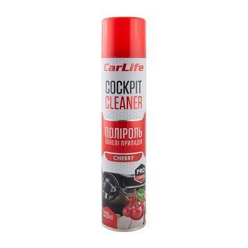 Полироль для торпеды CarLife Cockpit Cleaner Вишня 320ml (CF330) 103957 фото