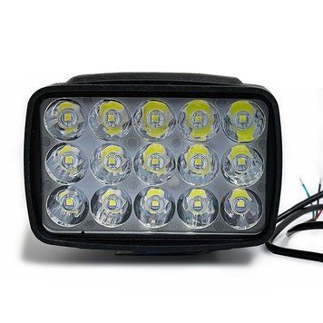 Фара діодна Лідер BB082 12-80V 15W + стробоскоп 102592 фото